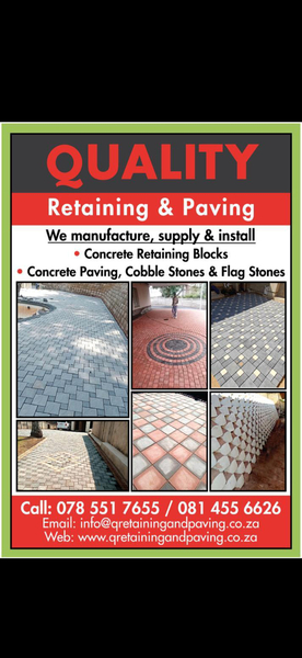 Cover photo of Quality Retaining and Paving